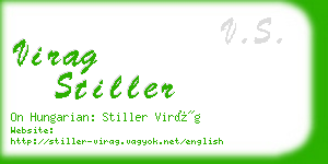 virag stiller business card